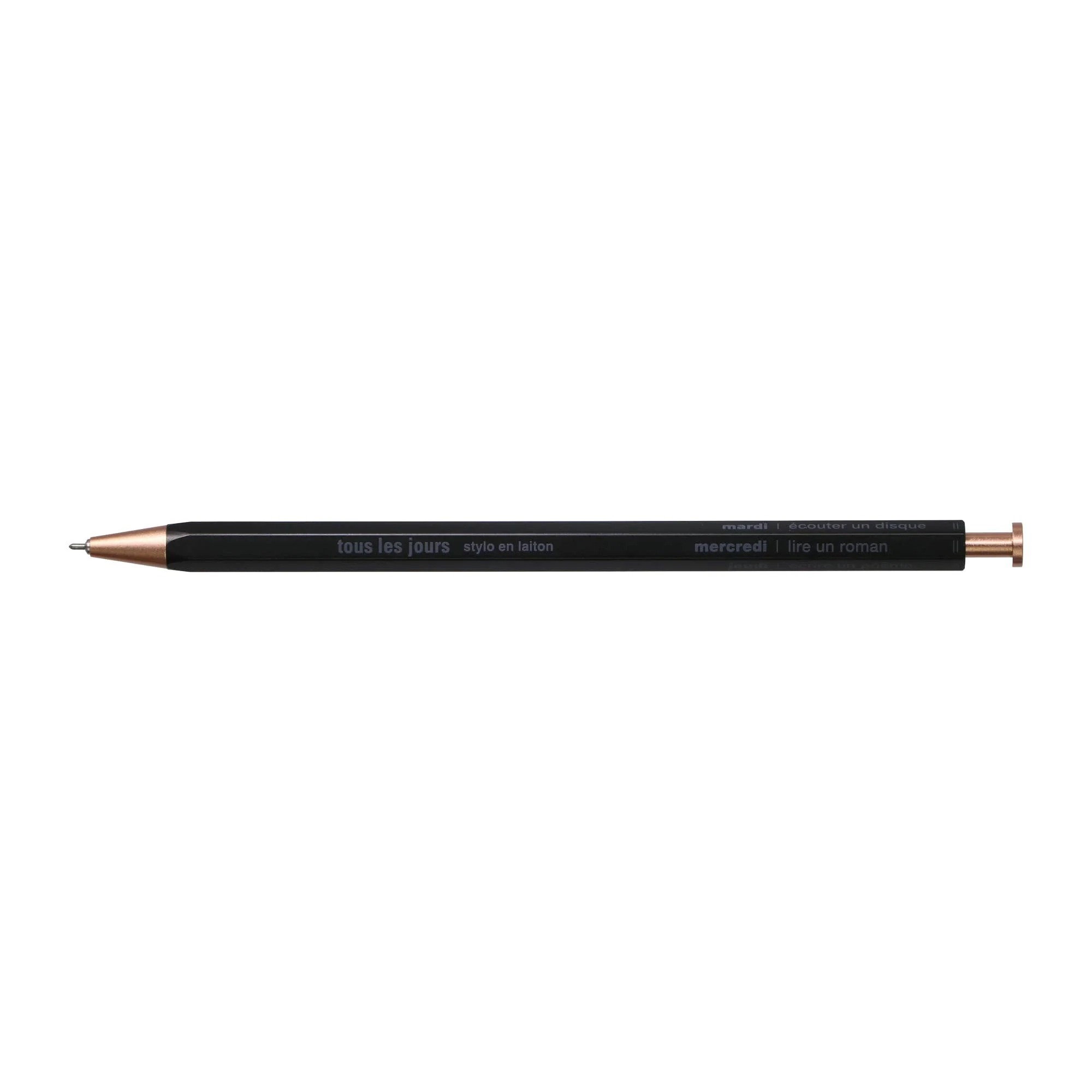 Gel Brass Ballpoint Pen / MARK'STYLE - Image 14