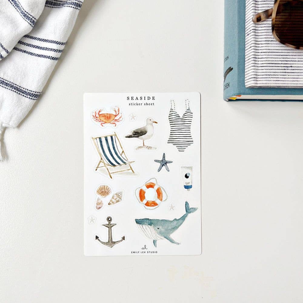 Emily Lex | Seaside Sticker Sheets - Image 3