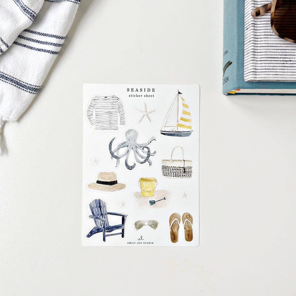 Emily Lex | Seaside Sticker Sheets - Image 4