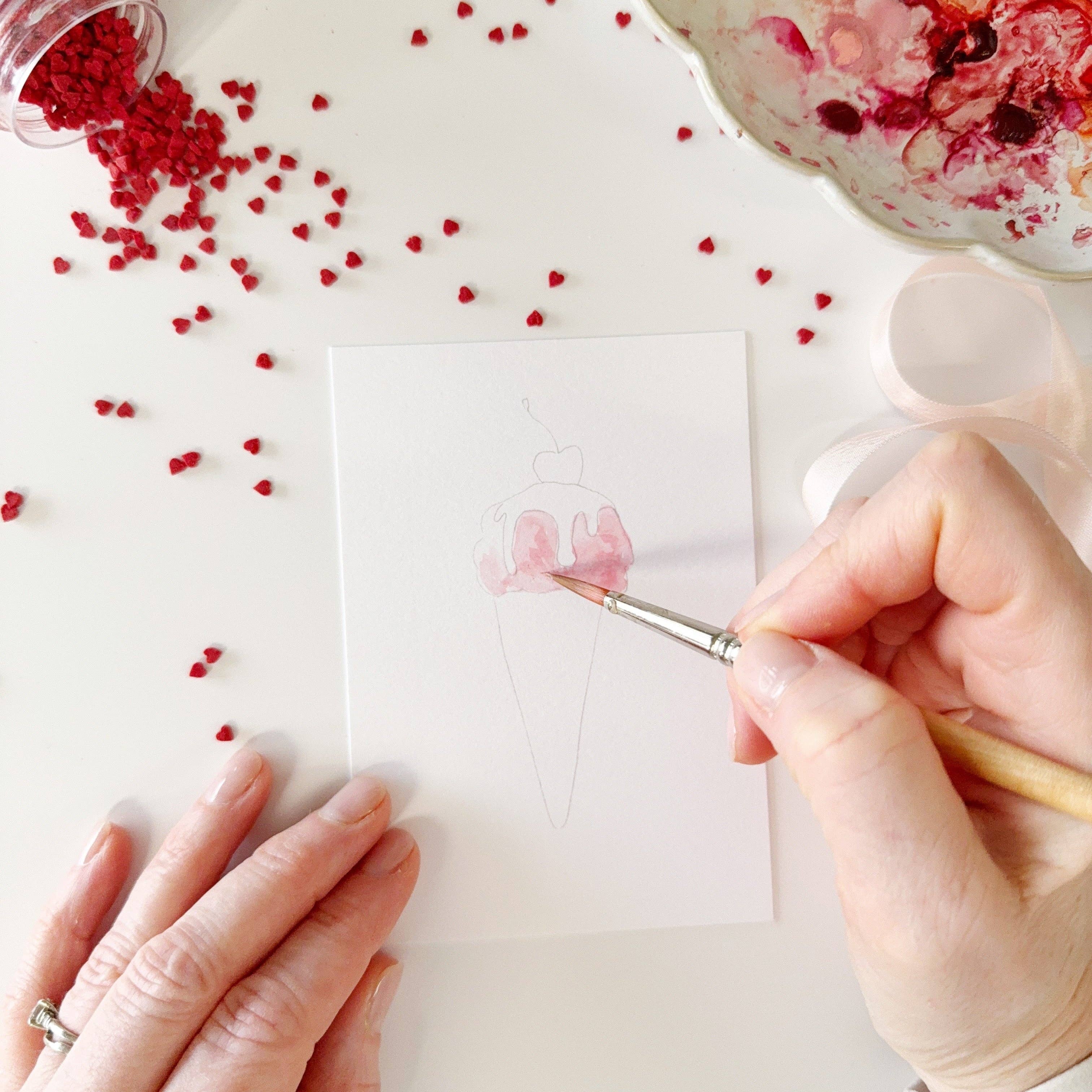 emily lex studio | Sweet Treats Paintable Cards - Image 11